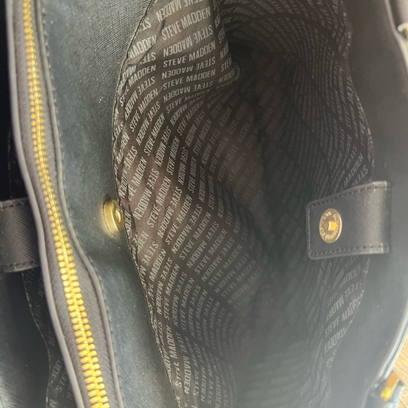 Steve Madden Black Tote Bag - Picture 5 of 8